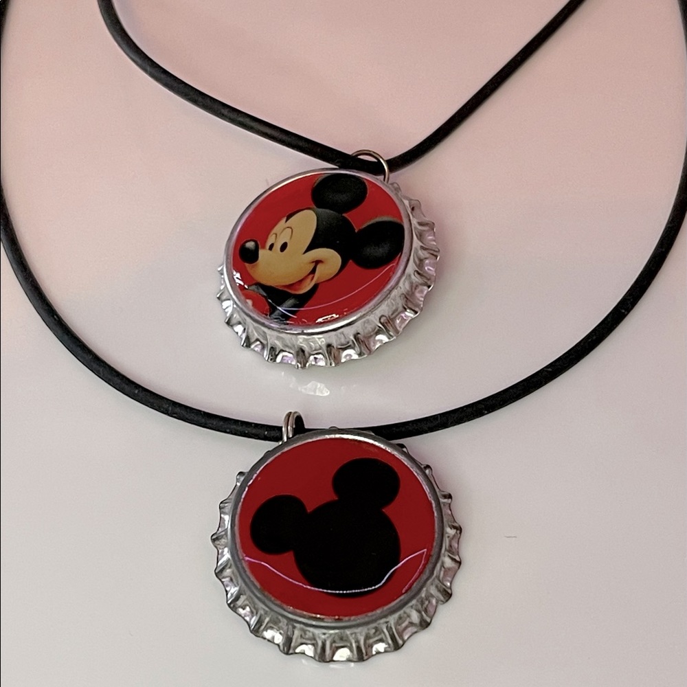 Disney Bottlecap Jewelry | Mickey